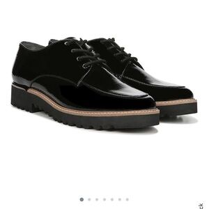 Franco Sarto Women's Charles patent leather oxfords